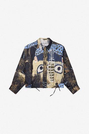 Loasta Silk Print Shirt