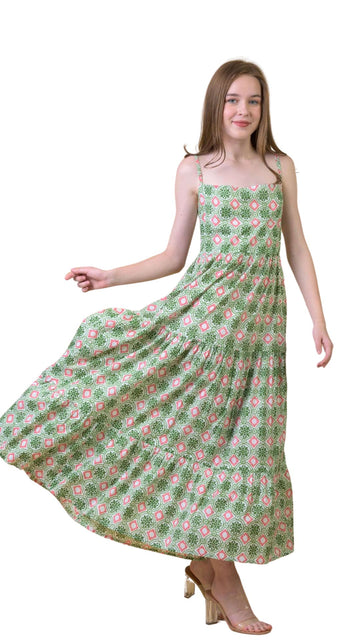 Kitty Dress in Pelican Coral