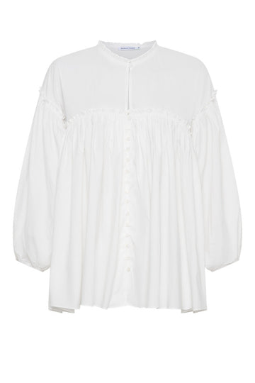 Romantic White Blouse
