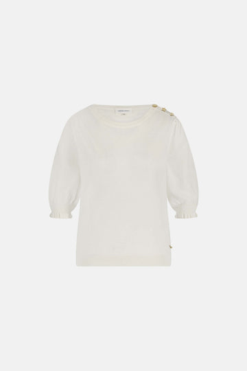 Molly Cosy White Pullover