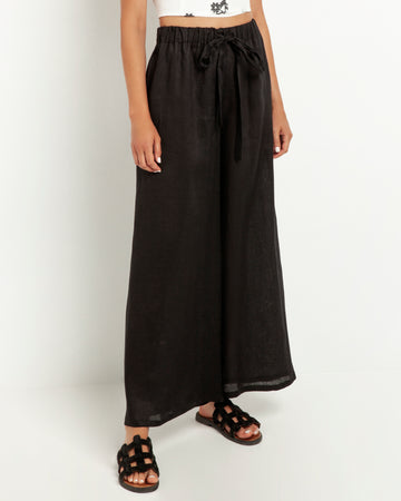 Charcoal Straight Leg Trousers