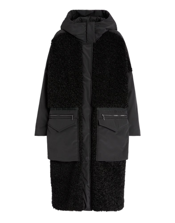 Annotate Black Parka