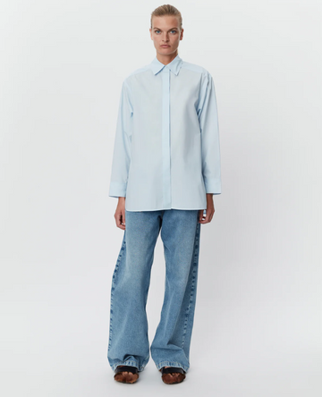 Adwin Cotton Blue Shirt