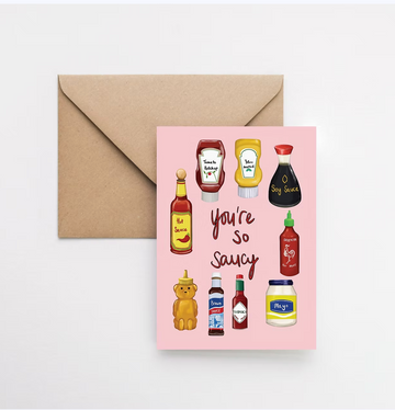 So Saucy Card