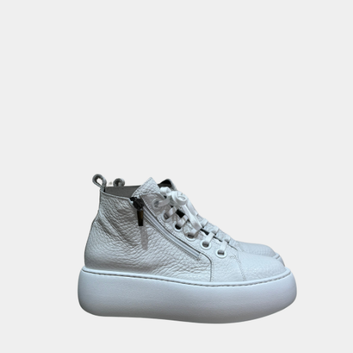 White Sneaker Trainer Boots
