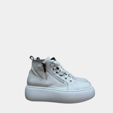 White Sneaker Trainer Boots