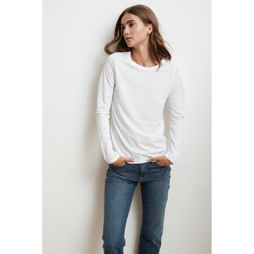 Liz Round Neck Long Sleeve T Shirt