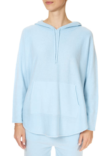 'Harper' Pastel Blue Hoodie - Jessimara