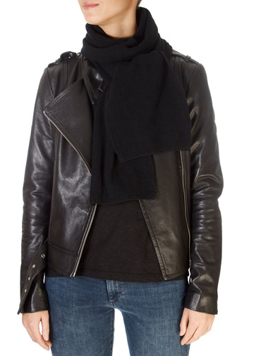 Black Open Scarf - Jessimara