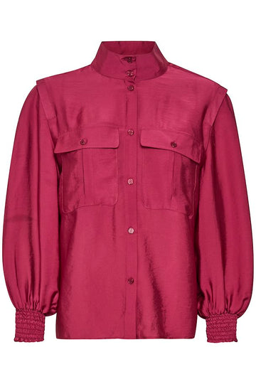 Gestuz Luella Raspberry Radiance Shirt