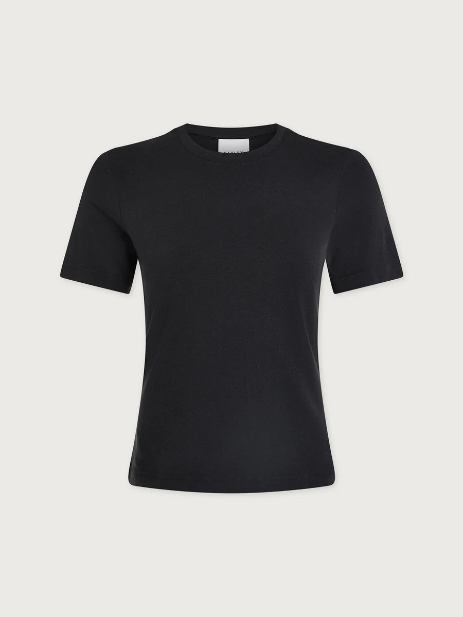 Regina Black Fitted Tee Shirt