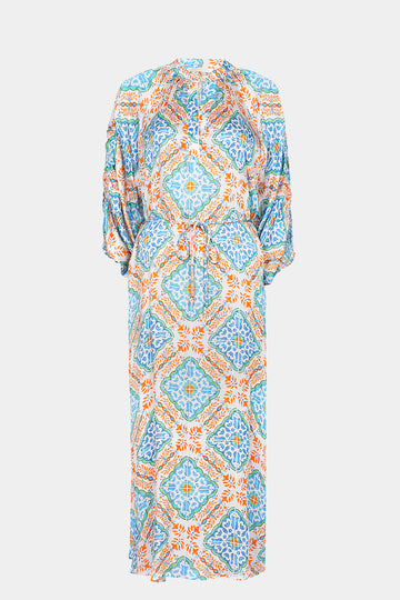 Bandana Orange Tile Dress