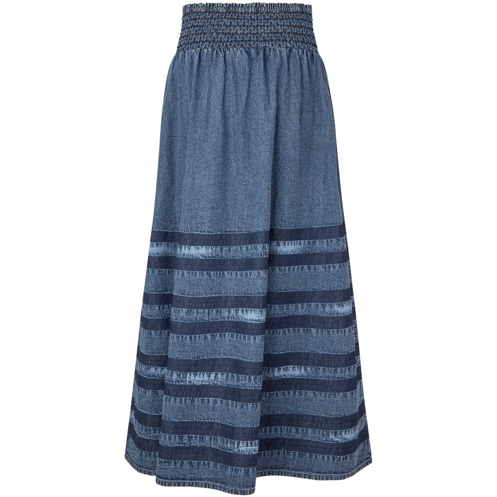Amond Denim Maxi Skirt