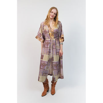 Jemima Multi Print Maxi Dress