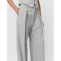 shop the Ricardo Smoke Melange Classic Trousers by Day Birger et Mikkelsen at Jessimara.com