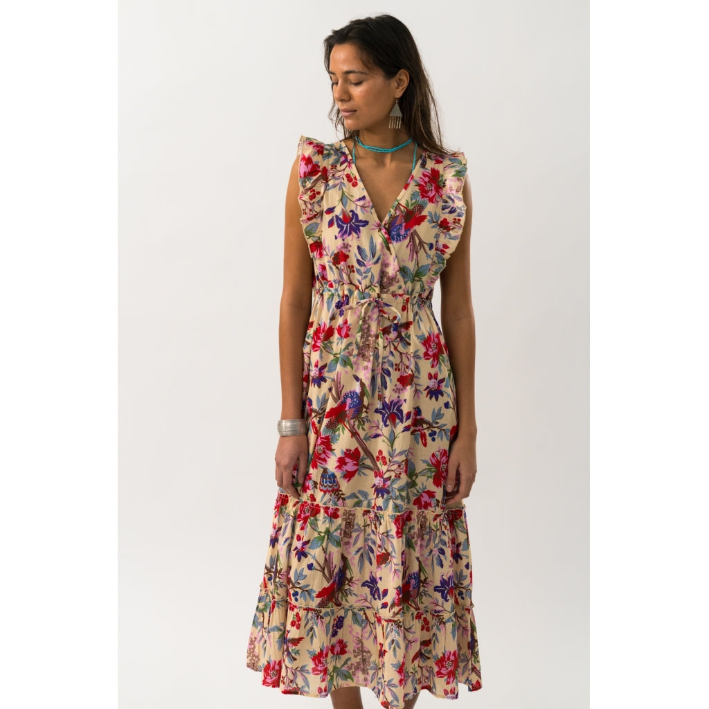 Samo Flower Midi Dress