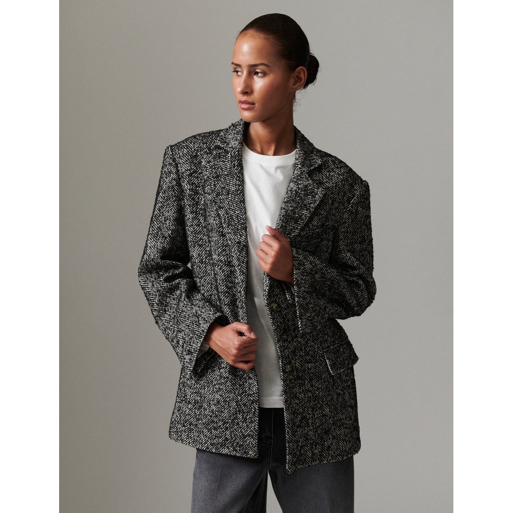 Matha Slub Wool Blazer