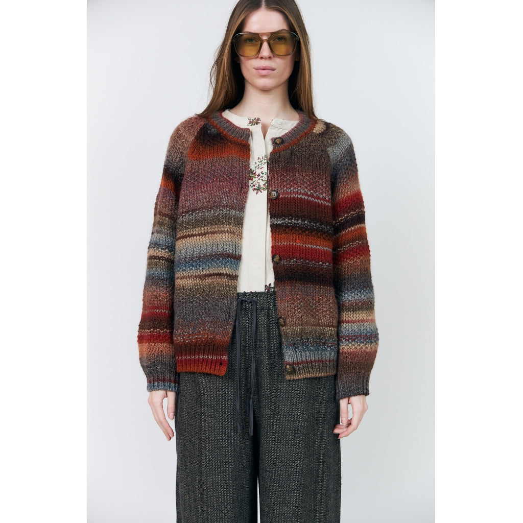 Padova Rust Knit Cardigan