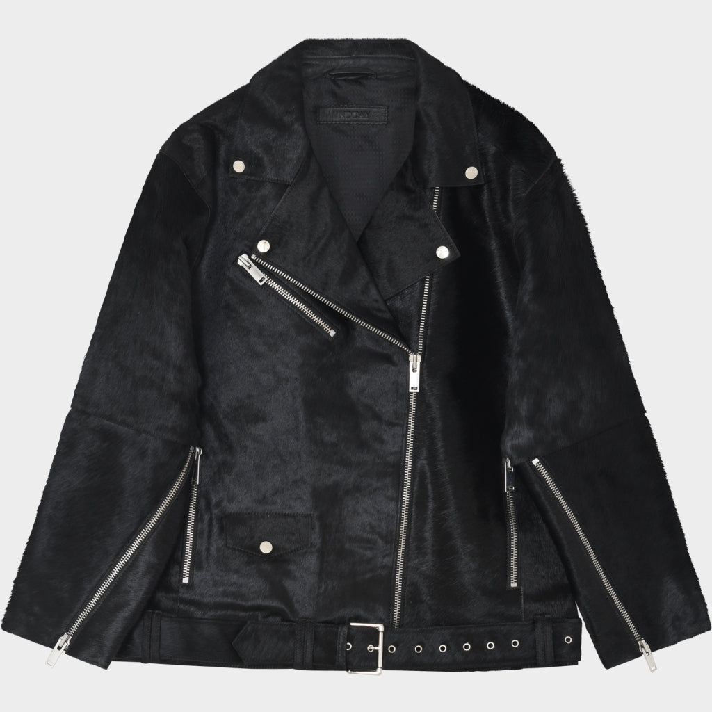 Lote Hairy Cow Jacket in Black