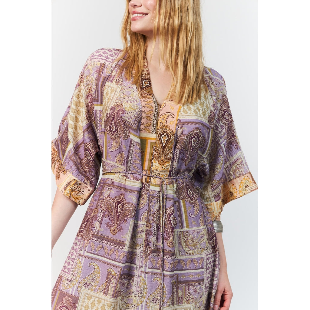 Jemima Multi Print Maxi Dress