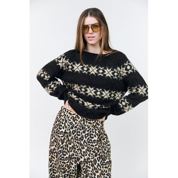 Lattie Dark Mokka Knit