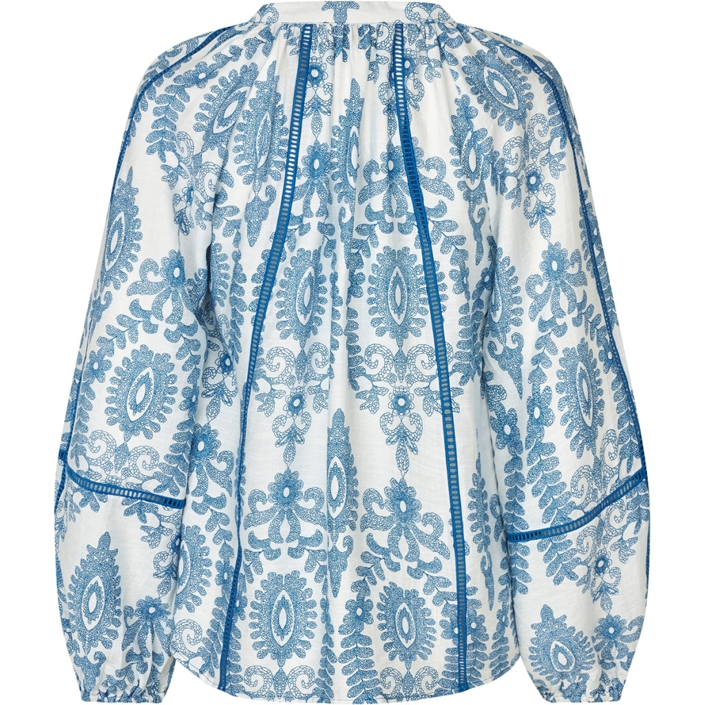 Vero Blue Print Shirt