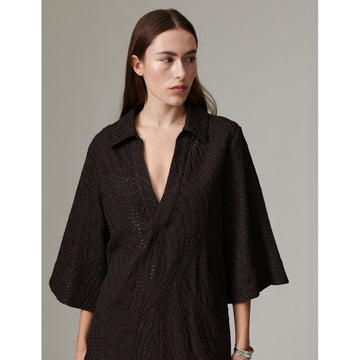 Prima Coffee Bean Tunic Top