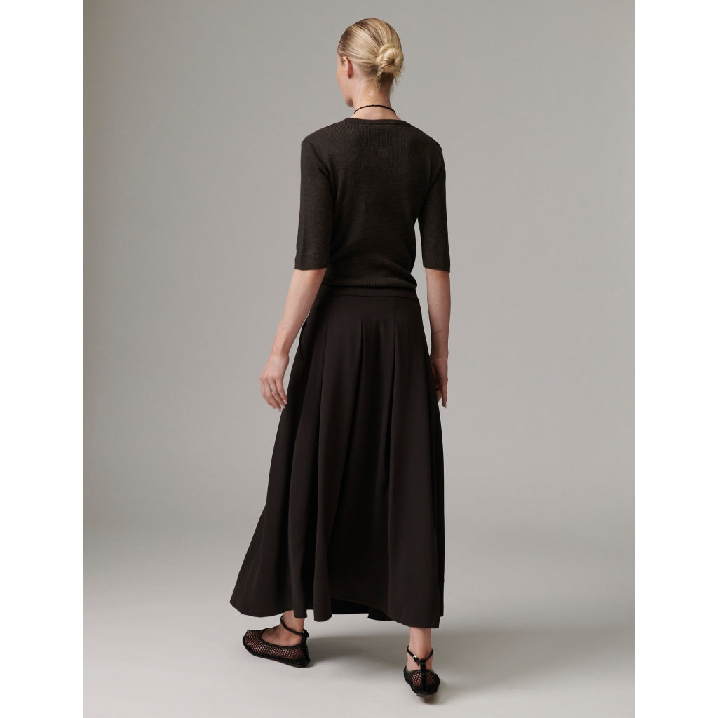 Chai Ganache Brown Skirt