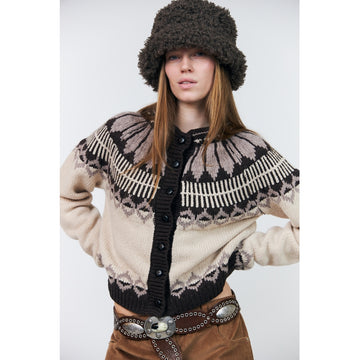 Clare Creme Knit Cardigan