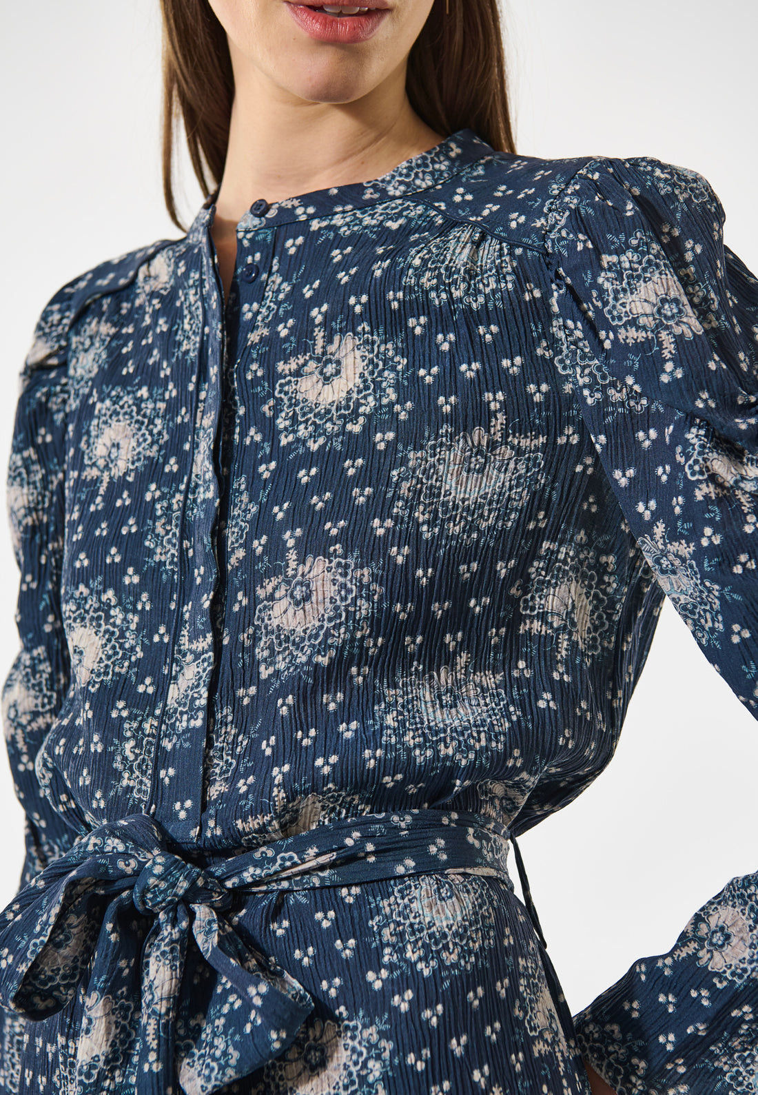 Yanna Ikebana Print Dress