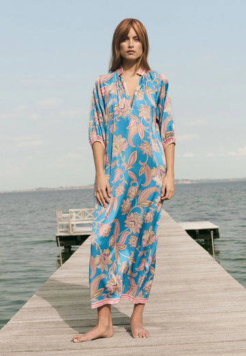 SabrinaDEA Grand Paisley Ocean Dress