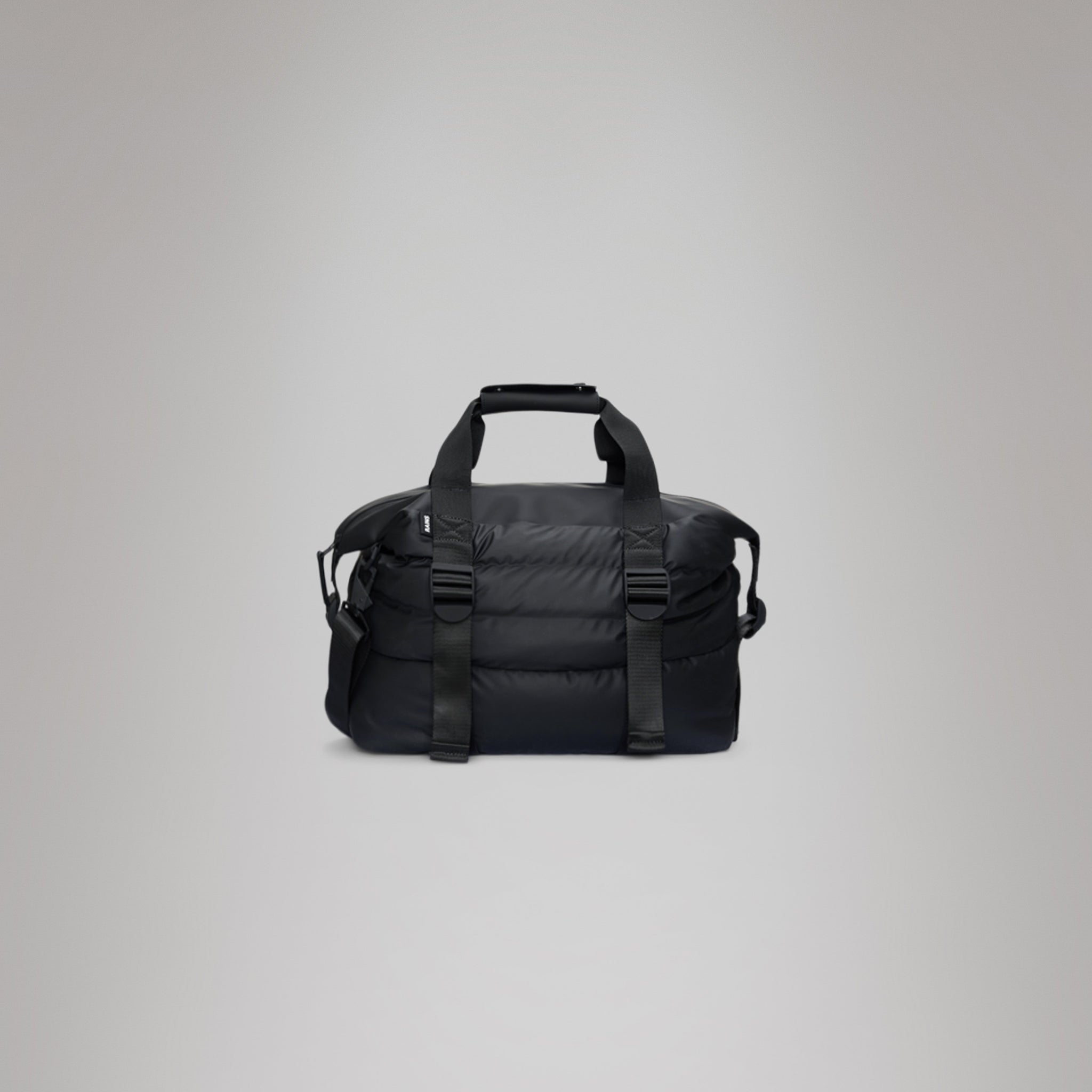 Puffer Mix Small Black Weekend Bag