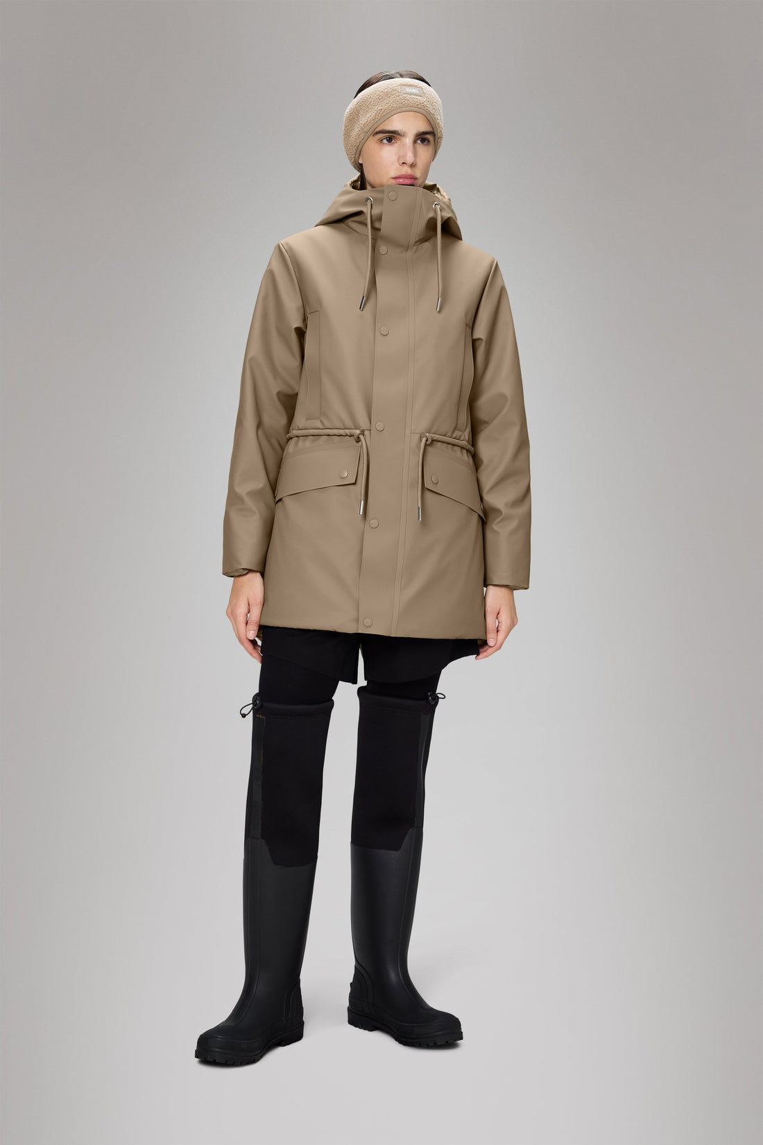 Nome String  Beige W Parka