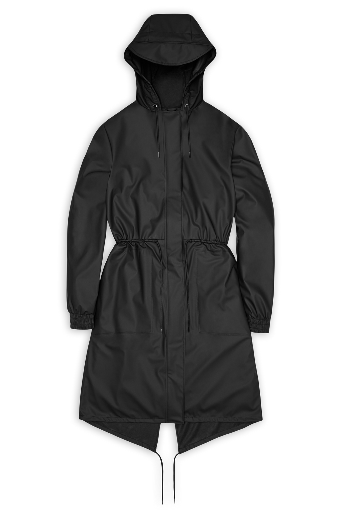 String W Parka  Black