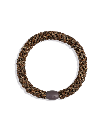 KKNEKKI Coffee Glitter Hair Tie
