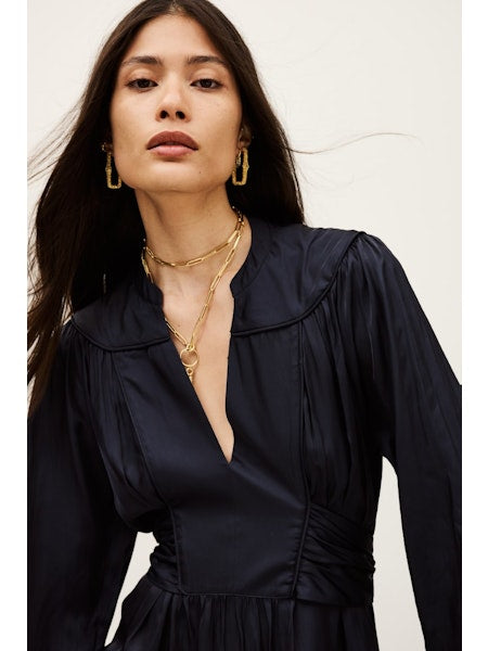 Celia Encre Navy Dress