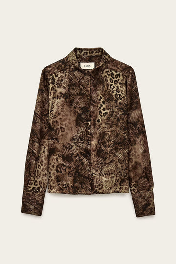 Cornelia Snake Print Shirt