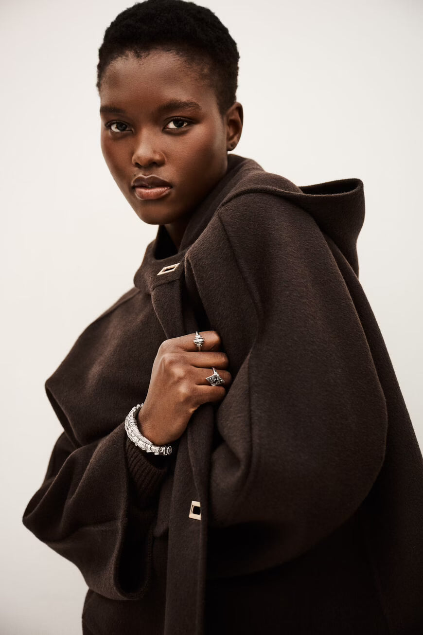 Kove Wool Hooded Jacket