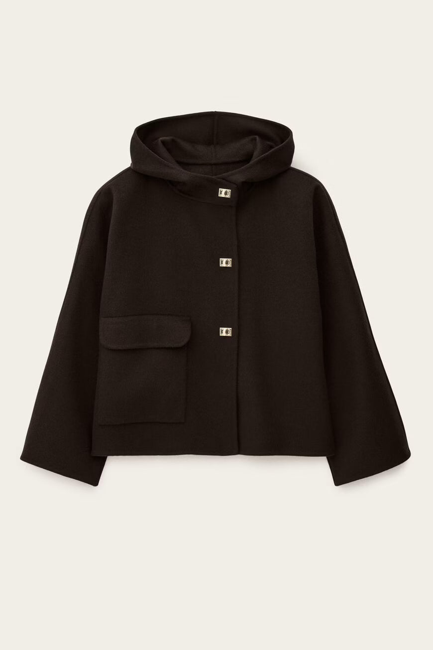 Kove Wool Hooded Jacket