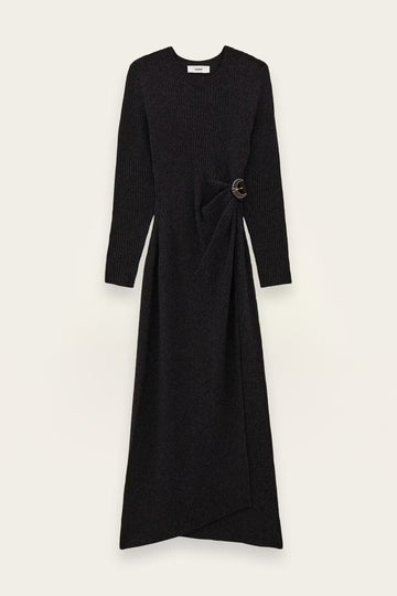 Bama Anthracite Knit Dress