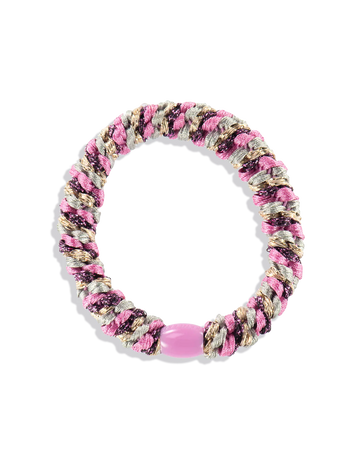 KKNEKKI Hair Tie Mixed Pink Glitter