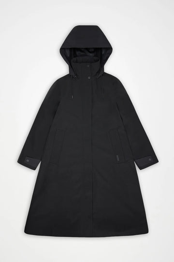 Suva A Line Black Coat