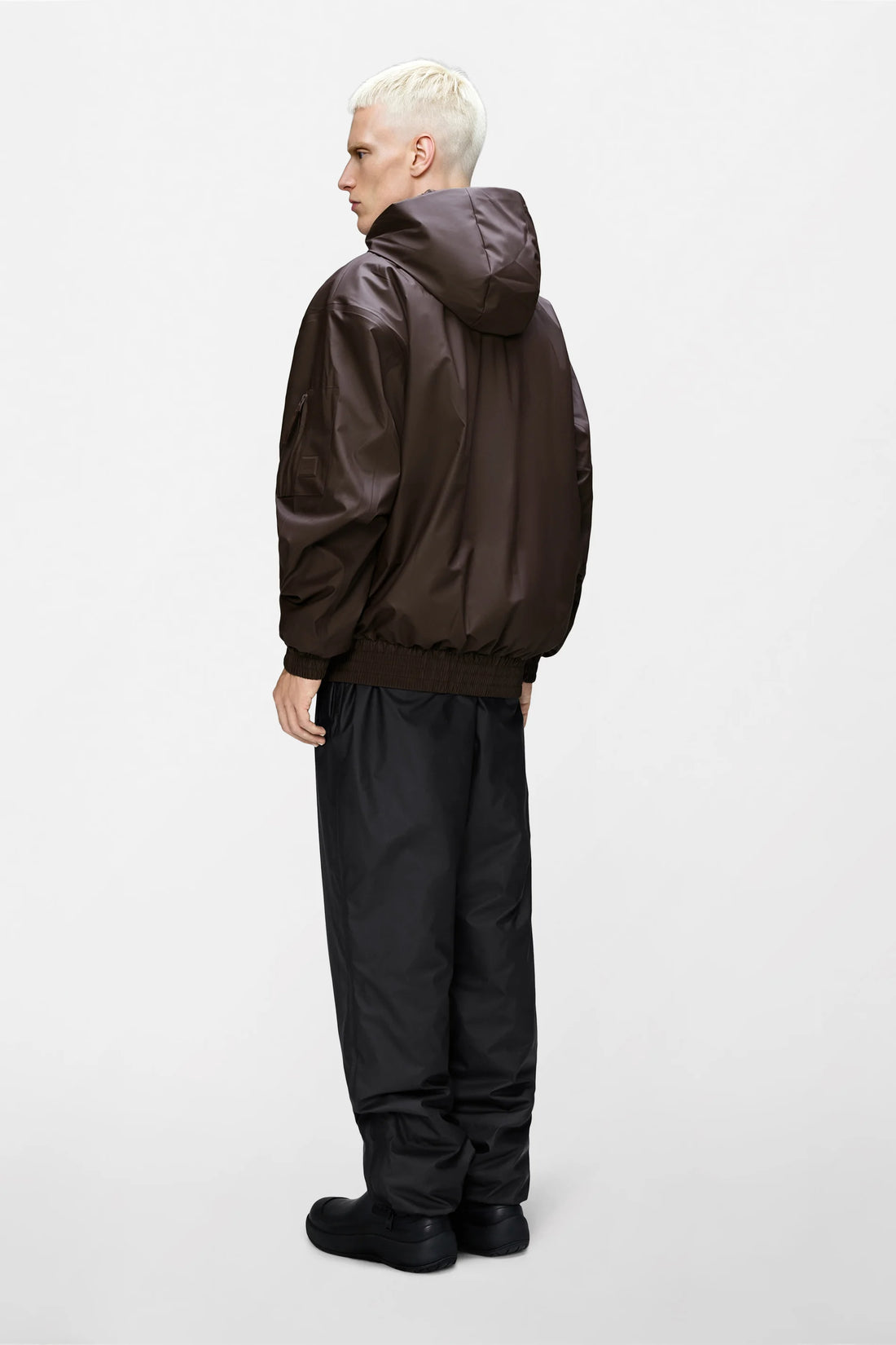 Lohja Bark Brown Bomber Jacket