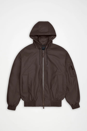 Lohja Bark Brown Bomber Jacket