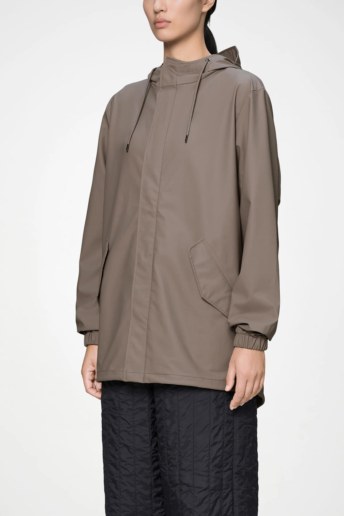 Fishtail Jacket in Cinder