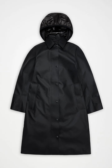 Nara W Black Long Jacket