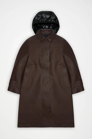 Nara W Bark Long Jacket