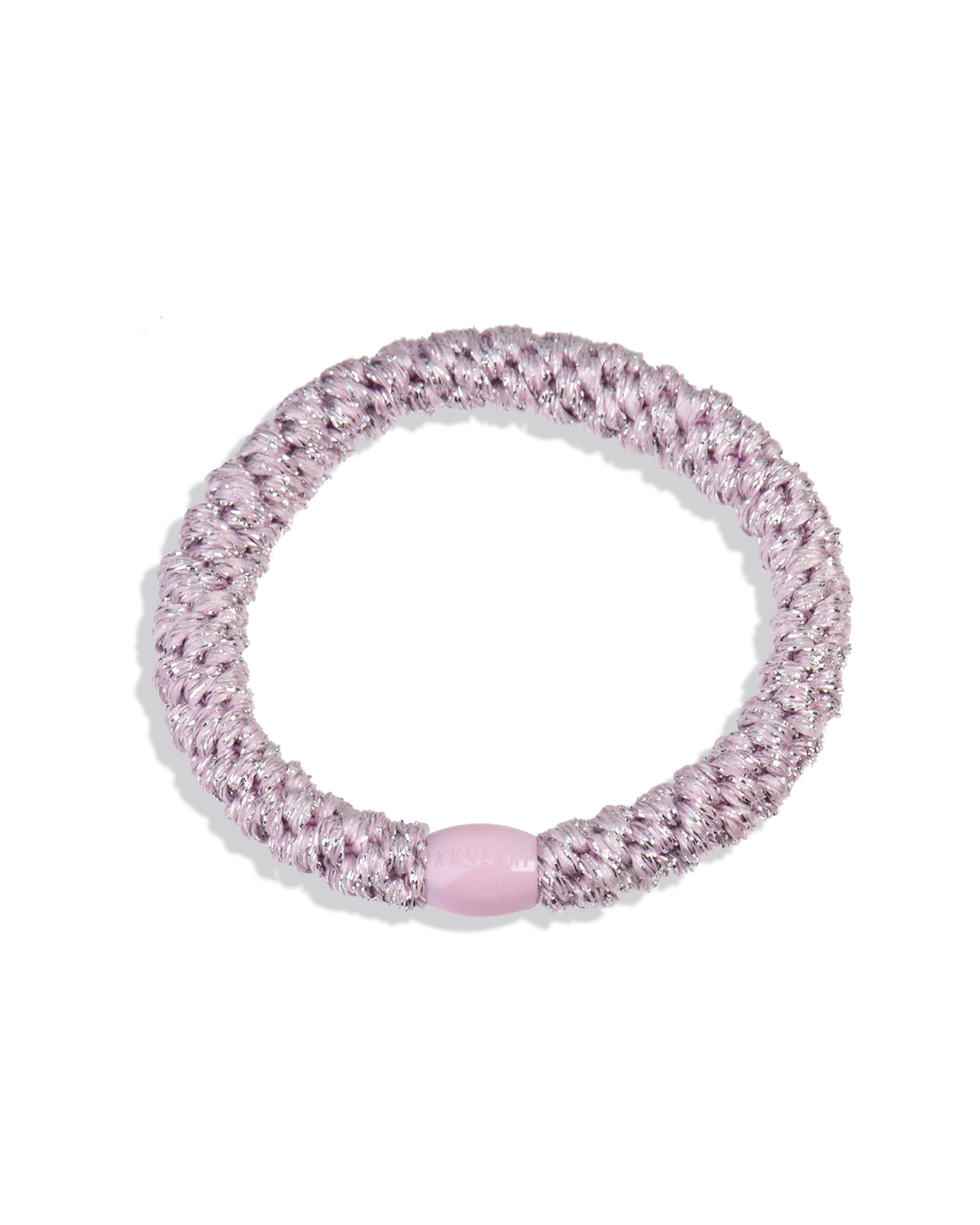 KKNEKKI Hair Tie Light Pink Glitter