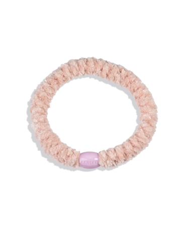 KKNEKKI Velvet Dusty Light Pink Hair Tie