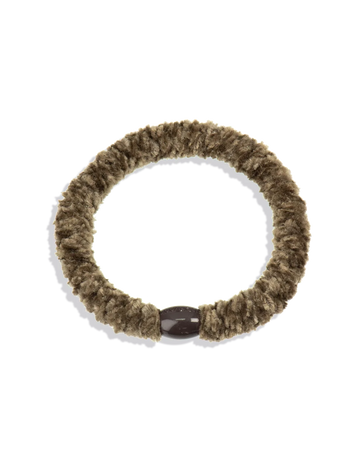 KKNEKKI Velvet Moss Hair Tie